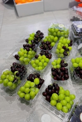 Chạy set mix nho xanh, cherry sáng nay cho khách tại Quảng Nam