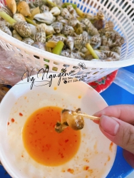 n ốc nhảy sống TO tươi xanh tại Quảng Nam