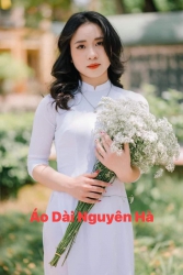 Áo dài trắng học sinh chất lụa mỹ loại 1 tại xưởng tại Quảng Nam