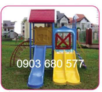 Cung cấp cầu trượt ĐÔI giá rẻ, an toàn cho trẻ em tại Quảng Nam