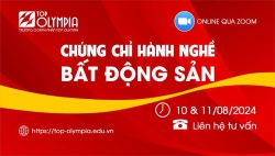 Khóa học chứng chỉ hành nghề Môi Giới Bất Động Sản Top Olympia tại Quảng Nam