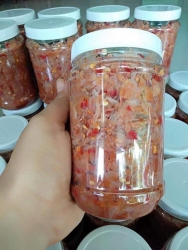 Mắm tép muối xổi còn nguyên con - món ăn đưa cơm dã man luôn tại Quảng Nam