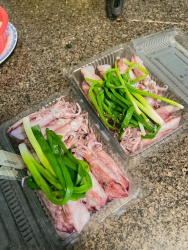 Mực nhà Em liên 10 điểm không có nhưng hấp sẵn kèm mắm gừng nha khách ơi tại Quảng Nam