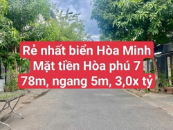 Bán lô đất giá rẻ tại Hòa Minh, gần biển tại Quảng Nam