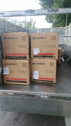 Buổi chiều giao máy móc cho khách hàng tại Quảng Nam