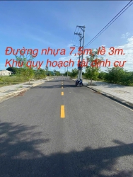 Cần bán lỗ lô đất bên trạm  Thu phí Điện Thắng đường nhựa 7m5 tại Quảng Nam
