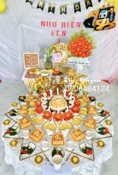 Mâm cúng thôi nôi cho con trai tại Điện Thọ tại Quảng Nam