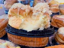 Bánh phô mai tan chảy chà bông tại Quảng Nam
