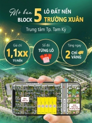 Chìa khóa để sở hữu không gian sống xanh tại Đất Đà Nẵng Chí 1,1x tại Quảng Nam