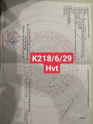 Cần bán gấp lô đất kiệt 218 Hoàng Văn Thái tại Quảng Nam