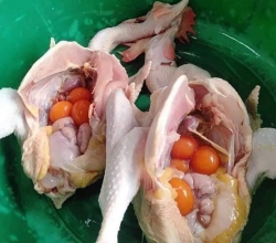 Làm gà đám tại Quảng Nam