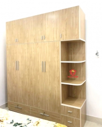 Tủ Quần Áo Cao 2m4 Ngang 2m tại Quảng Nam