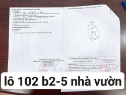 Tái định cư nhà vườn Hoà Ninh lô ,102 tại Quảng Nam