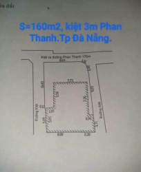 Bán đất 3 mặt kiệt Rộng 3m Phan Thanh tại Quảng Nam