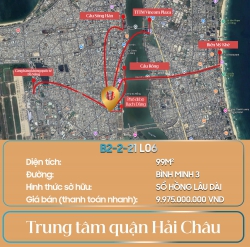 Bán Đất Vàng Trung Tâm Hải Châu, TP Đà Nẵng tại Quảng Nam