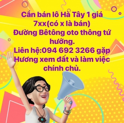 Bán nhanh lô Hà Tây tại Quảng Nam