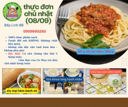Thực đơn ngày Mai Chủ Nhật tại Quảng Nam