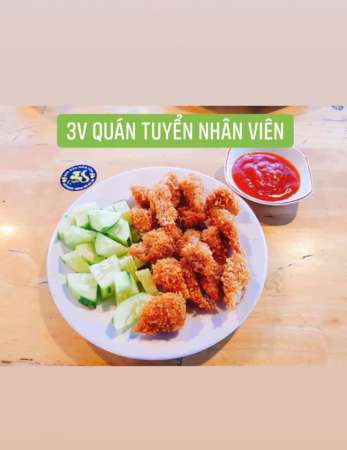 Quán 3V cần tuyển phục vụ  tại Quảng Nam