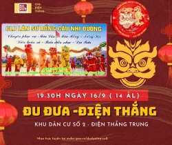 Múa Lân tại ĐU ĐƯA TEA-CN2 tại Quảng Nam