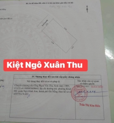Bán lô đất kiệt ô tô Ngô Xuân Thu tại Quảng Nam