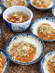 Bánh bèo và bánh đập tại Soul Village - Hồn Quê Cafe tại Quảng Nam