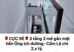 3 tầng 3 mê kiệt ô tô Ông ích đường chỉ 2 tỷ tại Quảng Nam