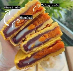 Ngày mai em về sll Bánh Trung Thu Mochi Trứng Muối Khoai Môn tại Quảng Nam