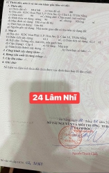 Bán đất Mặt Tiền đường 24 Lâm Nhĩ - Hòa An với đường Yên Thế tại Quảng Nam