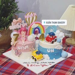 Bánh kem và dịch vụ decor tùy chọn từ Xuân Thịnh Bakery tại Quảng Nam