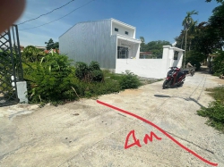 Đất 120m2 ngang 7m đường Dương Sơn, Hòa Tiến, mặt tiền bê tông, dân cư đông tại Quảng Nam