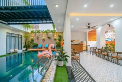 n Villa An Bàng, Hội An - Diện tích đất : 224m2 mặt tiền 11.2m- Gồm 2 toà 3 tầng có hồ bơi tại Quảng Nam