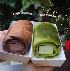 E dang ship, con du 5H crepe pudding matcha sieu ngon chi 49 tại Quảng Nam