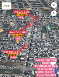 Các lô góc 2 mặt tiền trục Lê Quảng Chí [10m5] tại Quảng Nam