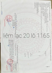 Cần bán lô đất Đối View Công Viên Liêm Lạc 20 tại Quảng Nam