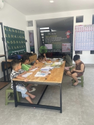 Lớp tiền tiểu học Trạng Nguyên Nhí tại Quảng Nam