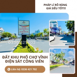 Đất đô thị 100% - 103m2 (ngang 5m) Bệnh viện Vĩnh Đức 1km tại Quảng Nam