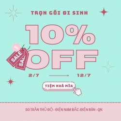 Chương trình giảm giá Tiệm Nhà Mía đến hết ngày 15/7 tại Quảng Nam